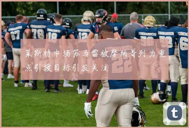 莱斯特中场苏马雷被摩纳哥列为重点引援目标引发关注